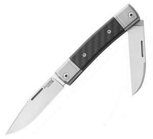 Nóż LionSteel BestMAN Carbon Fiber Two Blades (BM13 CF)