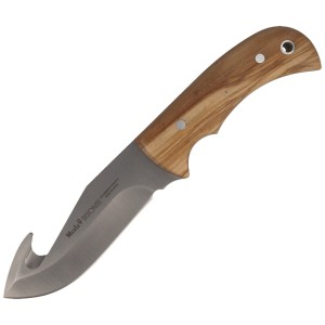 Nóż Muela Skinner Olive Wood 115mm (BISONTE-11.OL) do skórowania 