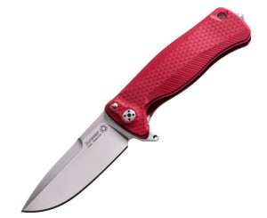 Nóż LionSteel SR22A Aluminum Red Satin Blade (SR22A RS)