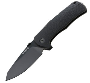 Nóż LionSteel TM1 Carbon Fiber Black Black Blade (TM1 CB)