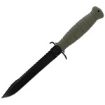 Nóż Glock Survival Knife FM81 Olive (12029) Wojskowy Bojowy 