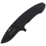 Nóż K25 Aluminium Black Folder 65mm (18488)