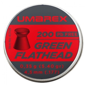 Śrut Umarex Green Flathead 4,5 mm 200 szt.