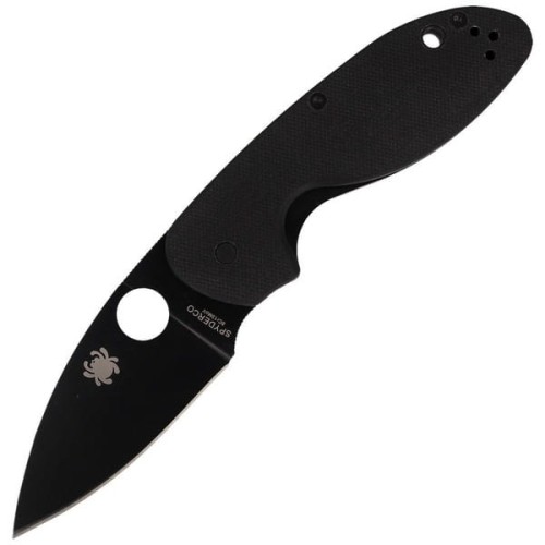 Noz_Spyderco_Efficient_G-10_Black _Black_Blade_Plain_C216GPBBK_2.jpg