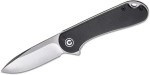 Nóż CIVIVI Elementum Flipper Black G10, Satin Finish (C907A)