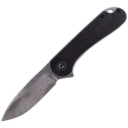 NOZ_CIVIVI_ELEMENTUM_FLIPPER_TWILL_CARBON_FIBER _BLACK_G10_DAMASCUS_C907DS_lentus_militaria-1.jpg