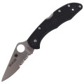 Noz-Spyderco-Delica-4-Lightweight-Thin-Red-Line-C11FPSBKRDL.jpg