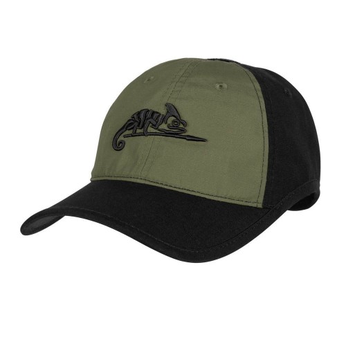 Helikon-Czapka-z-daszkiem-Logo-Cap-PolyCotton-Ripstop-Czarny-Olive-Green-CZ-LGC-PR.jpg