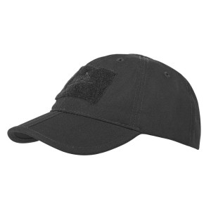Helikon - Czapka Baseball Foldable Cap - Czarny - CZ-BBF-PR-01