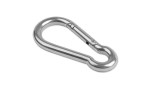 Mil-Tec - Karabinek Stalowy - US Oval - 60 mm - 15924060