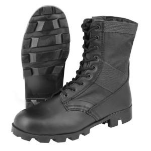 Mil-Tec - Buty US Jungle Boots - Czarny - 12826002