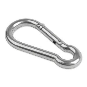 Mil-Tec - Karabinek Stalowy - US Oval - 40 mm - 15924050