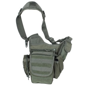 Mil-Tec - Torba Multifunction Sling Bag - Zielony OD - 13726501