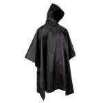 Mil-Tec - Ponczo przeciwdeszczowe Basic - Czarny - 10628002