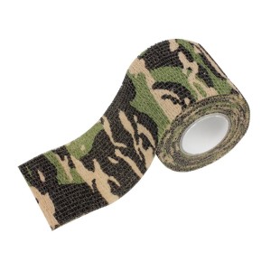 Mil-Tec - Taśma Self Adhesive Camo Tape - Woodland - 15933020