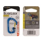 Nite Ize - Karabinek SlideLock® Carabiner Aluminum #2 - Niebieski - CSLA2-03-R6