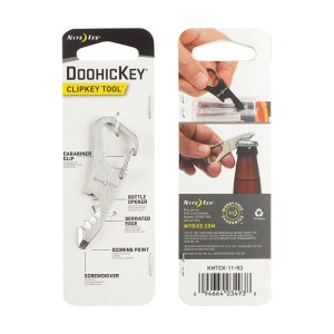Nite Ize - Brelok ze śrubokrętem DoohicKey ClipKey Tool - Stalowy - KMTCK-11-R3