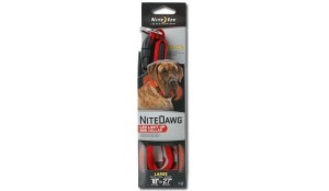 Nite Ize - Obroża Nite Dawg - Czerwony - 46-69cm - NND2L-10-R3