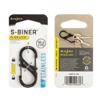 Nite Ize - Karabinek S-Biner #2 SlideLock - Czarny - LSB2-01-R3