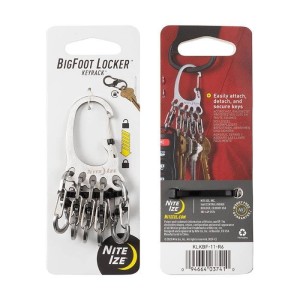 Nite Ize - Organizer do kluczy BigFoot KeyRack Locker - Stalowy - KLKBF-11-R6