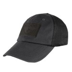 Condor - Czapka z daszkiem Mesh Tactical Cap - Czarny - TCM-002