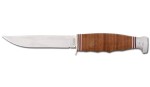 Ka-Bar 1232 - Nóż myśliwski - Leather Handled Hunter