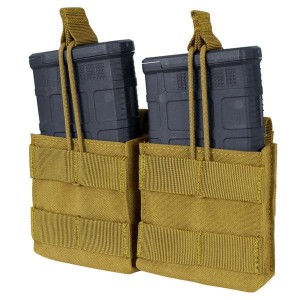 Condor - Otwarta ładownica na dwa magazynki Open Top Double M14 Mag Pouch - Coyote Brown - MA24-498