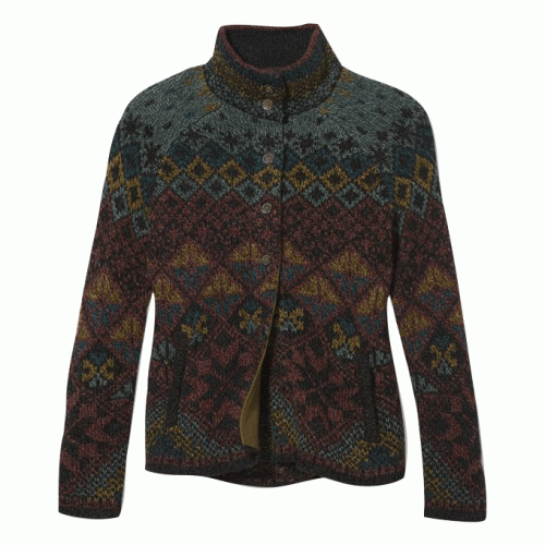 26994Sweter damski Royal Robinns' Mystic Canyon Cardi II ciemny-1