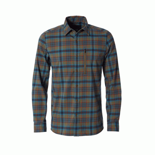 27005Koszula męska Royal Robbins' Thermotech Ren Plaid zielona-1