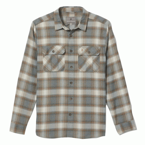 27007Koszula męska Royal Robbins' Lost Cost Flannel Plaid szara-1