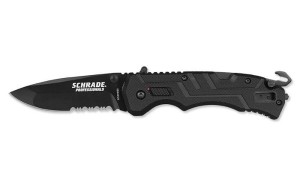 Schrade - Nóż Sprężynowy  M.A.G.I.C. Assisted Opening - Serrated Drop Point -SCH911DBS