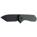 NOZ-CIVIVI-ELEMENTUM-FLIPPER-GREEN-MICARTA-BLACK-STONEWASHED-C907T-E-3.jpg