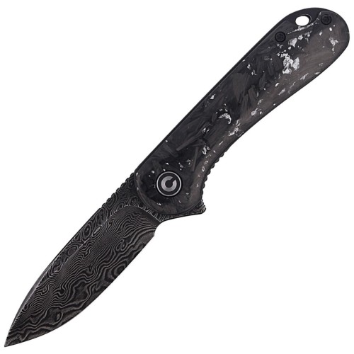 NOZ-CIVIVI-ELEMENTUM-FLIPPER-SHREDDED-CARBON-FIBER -SILVERY-SHRED-BLACK-DAMASCUS-C907C-DS2-1.jpg