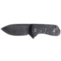 NOZ-CIVIVI-ELEMENTUM-FLIPPER-SHREDDED-CARBON-FIBER -SILVERY-SHRED-BLACK-DAMASCUS-C907C-DS2-2.jpg