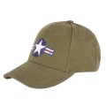 FOSTEX - Czapka-z-daszkiem-USAF-WWII - Zielony OD - 215151-280-OD-1.jpg