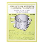 Zestaw do gotowania i podgrzewania posiłków WZGPP wojskowy, wzór nr 8