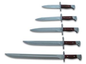 Mega Zestaw Bagnetów AK - 47 CCCP 5 szt. Z-N-713