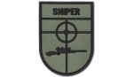 FOSTEX - Naszywka 3D - Sniper - Zielony OD