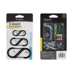 Nite Ize - Karabinki S-Biner Set #2, #3, #4 - Czarny - SB234-03-01