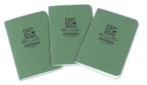 Rite in the Rain - Notes wodoodporny - 3 1/4 x 4 5/8" - 3 szt. - 971FX-M - Oliwkowy