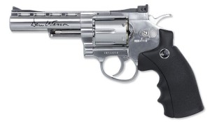 ASG -  Replika rewolweru Dan Wesson 4'' Revolver - Silver - 16181