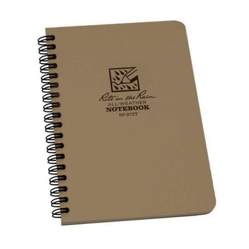 Rite in the Rain - Notes-wodoodporny - 4 5-8 x 7 - 973T - Tan-3.jpg