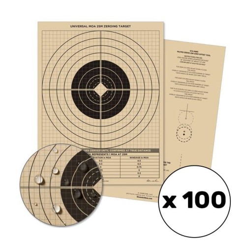 Rite in the Rain - Tarcza-do-zerowania-25-Meter-Zeroing-Target - 8.5 x 11 - 100 szt. - 9126-1.jpg