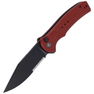Nóż CIVIVI Cogent Burgundy G10, Black Stonewashed (C20038E-2)