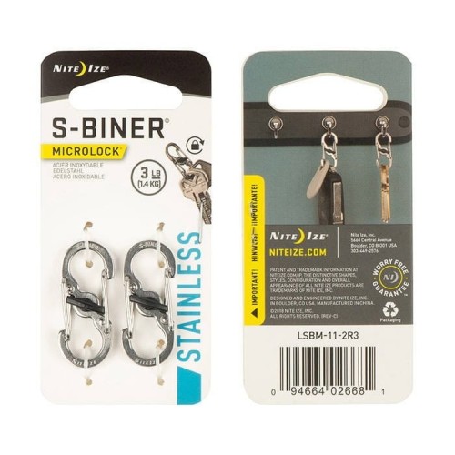 Nite Ize - Karabinek-S-Biner MicroLock - Stalowy - 2Pack - LSBM-11-2R3-1.jpg