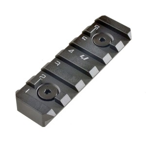 Strike Industries - Szyna LINK KeyMod M-Lok Rail 6 Slots - Czarny