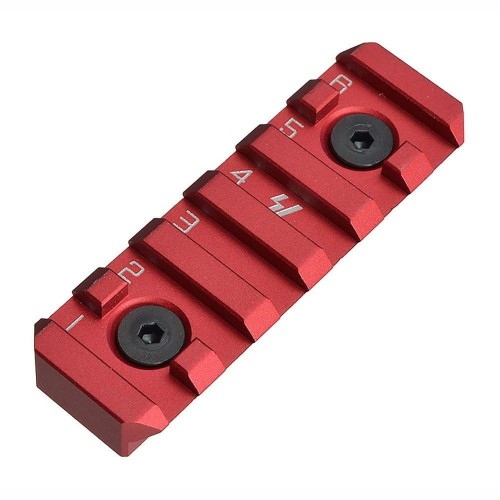 Strike Industries - Szyna-LINK-KeyMod -M-LOK - 6 Slots - Czerwony - SI-LINK-RS-6-RED-6.jpg