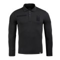 32473Koszula Taktyczna M-Tac Polo z długim rękawem 65/35 czarna-2