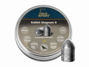 Śrut H&N Rabbit Magnum II 4,5 mm - 200 szt. ciężki śrut do polowań maxymalna penetracja