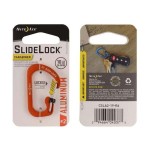 Nite Ize - Karabinek SlideLock® Carabiner Aluminum #2 - Pomarańczowy - CSLA2-19-R6